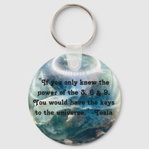 Porte-clés Tesla et la puissance de 3 6 9 numérologie