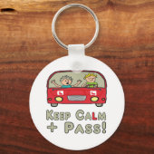 Porte-clés Test de conduite calme (Verso)