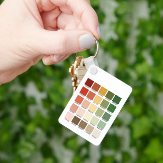 Porte-clés Test de couleur