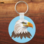 Porte-clés Tête d'aigle royal (Recto)