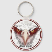 Porte-clés Tête d'aigle USA (Recto)