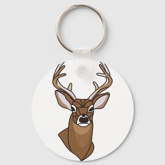 Porte-clés Tête de cerf (Recto)