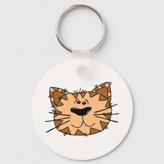 Porte-clés Tête de chat (Recto)