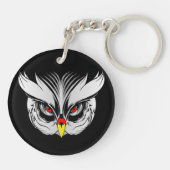 Porte-clés Tête de chouette (Dos)