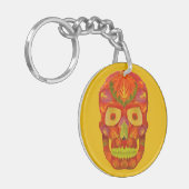 Porte-clés Tête de feuille d'Aspen 16 (Devant gauche)