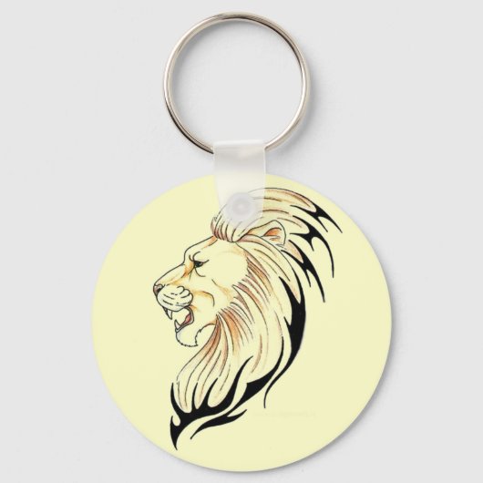 porte-clés tête de lion (Recto)