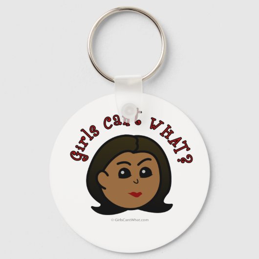Porte-clés Tête de logo foncée (Recto)