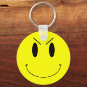 Porte-clés Tête de mal jaune KRW (Recto)