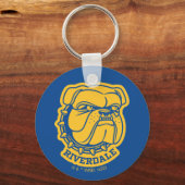 Porte-clés Tête de Riverdale Bulldog (Recto)