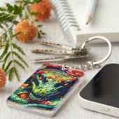 Porte-clés Tête de serpent (Devant droit)