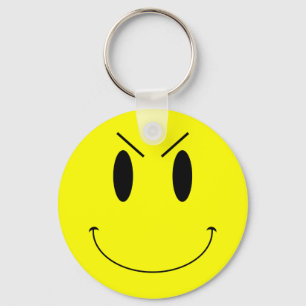 Porte-clés Tête du mal jaune KRW
