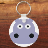 Porte-clés tête hippo (Recto)