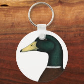 Porte-clés Tête Mallard Drake (Recto)