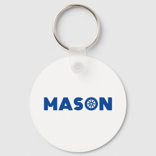 Porte-clés Tête Mason (Recto)