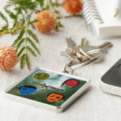 Porte-clés Têtes vaudou ~ Marais (Côté)