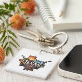 PORTE-CLÉS TEXAS  (Devant Droit)