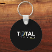 Porte-clés Texas 8 avril total Éclipse solaire 2024 (Recto)