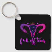Porte-clés Texas Abortion Ban Celestial Uterus protestation (Recto)