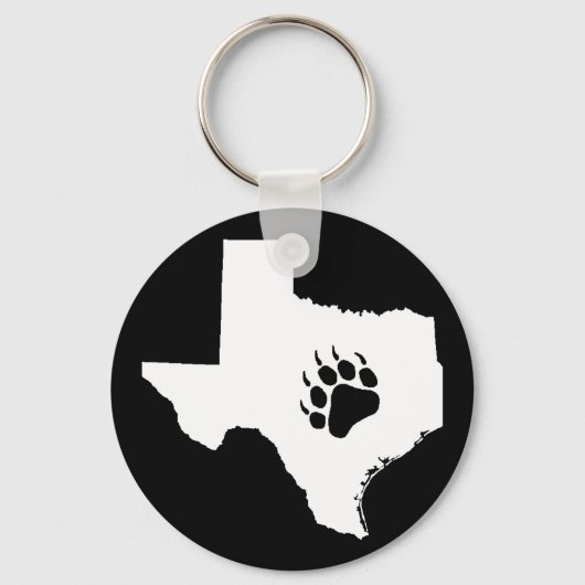 Porte-clés Texas Bear Paw (Recto)