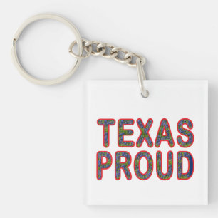 Porte-clés Texas Fier Bluebonnet