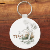 Porte-clés Texas Green Tree Keychain (Recto)