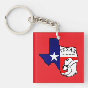 Porte-clés Texas, L'État Lone Star,