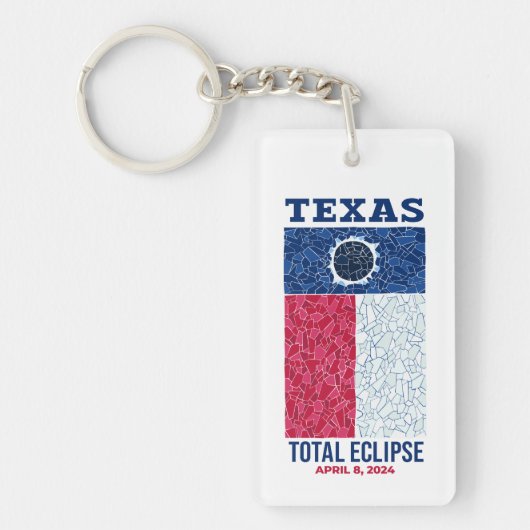 Porte-clés Texas Total Eclipse Porte - clé acrylique (Devant)