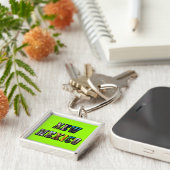 Porte-clés Texte de l'image du Nouveau-Mexique (Côté)