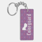 Porte-clés Texte de l'indicateur de couleur (Devant gauche)
