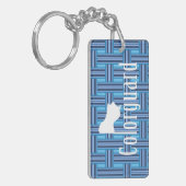 Porte-clés Texte de l'indicateur de couleur (Devant gauche)