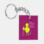 Porte-clés Texte de sélection de vélos (Devant gauche)