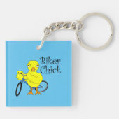 Porte-clés Texte de sélection de vélos (Dos)