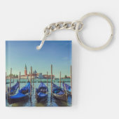 Porte-clés Texte de Venise et paysage Vanice (Dos)