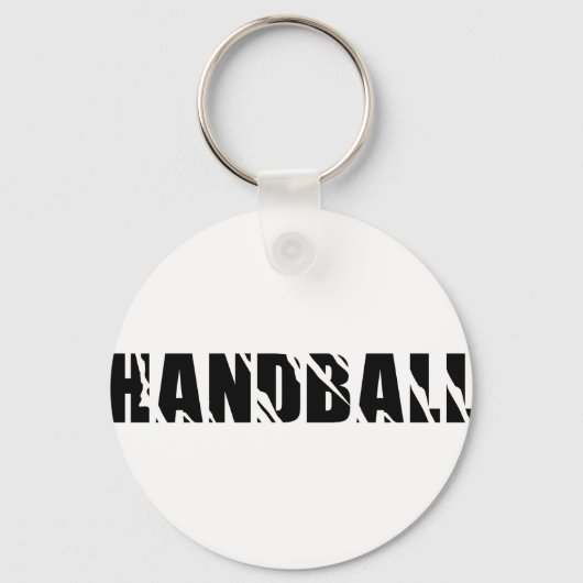 Porte-clés texte du handball (Recto)