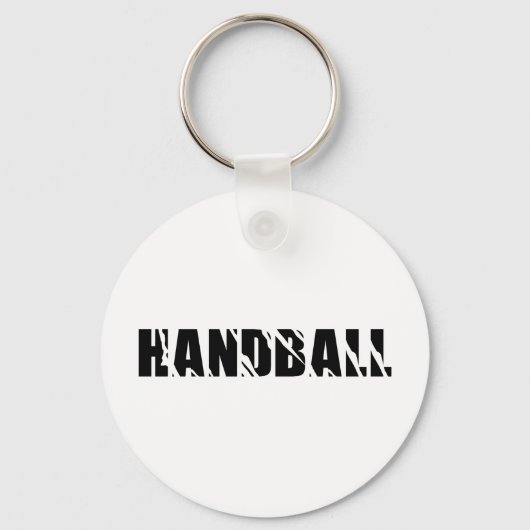 Porte-clés texte du handball (Recto)
