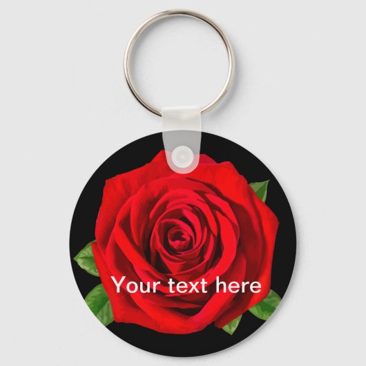 Porte-clés Texte du message rose (Recto)