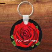 Porte-clés Texte du message rose (Recto)