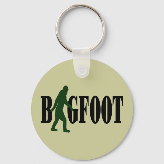 Porte-clés Texte et graphique squatté vert (Recto)