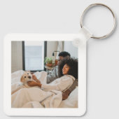 Porte-clés Texte Et Photo Personnalisés (Dos)