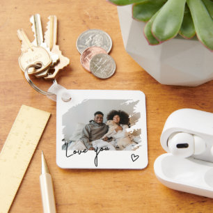 Porte-clés Texte Et Photo Personnalisés