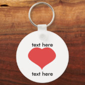 Porte-clés texte LOVE (Recto)