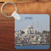 Porte-clés Texte personnalisé Istanbul (Recto)