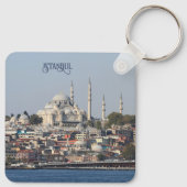 Porte-clés Texte personnalisé Istanbul (Dos)