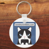 Porte-clés Texts from Mittens Basic Keychain (Recto)