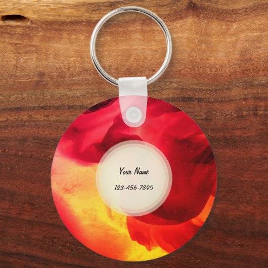 Porte-clés Texture Abstraite (Recto)