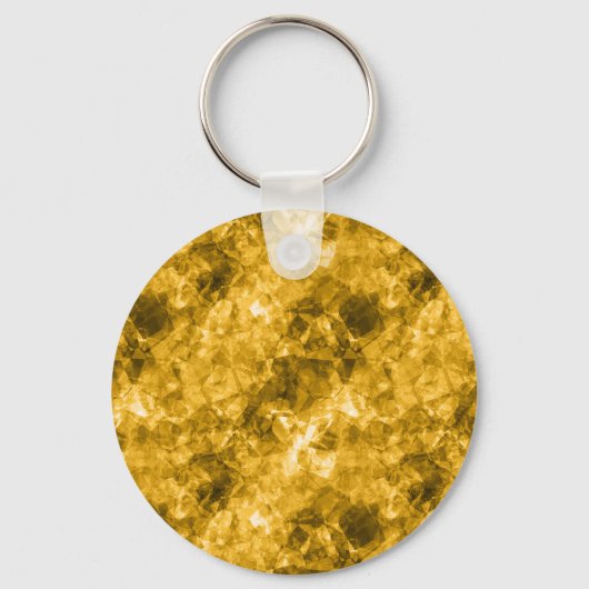 Porte-clés Texture crumplée jaune (Recto)