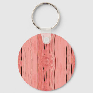 Porte-clés Texture de maison de ferme rustique en bois rose c