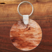 Porte-clés Texture du grain de bois (Recto)
