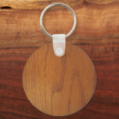 Porte-clés Texture du grain de bois chaud (Recto)