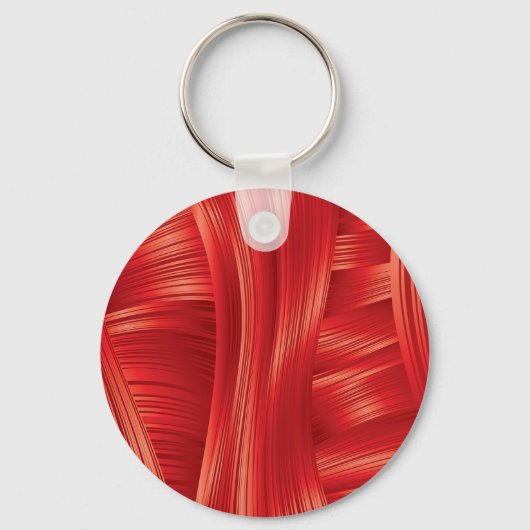 Porte-clés Texture dynamique des muscles rouges Abstraite (Recto)